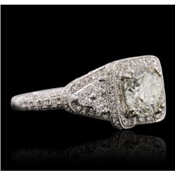 18KT White Gold 3.01 ctw Diamond Ring