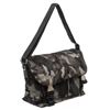 Image 2 : Prada Gray Camouflage Tessuto Nylon Messenger Bag