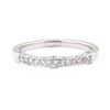 Image 2 : 0.70 ctw Diamond Ring - 14KT White Gold