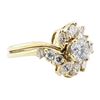 Image 1 : 1.15 ctw Diamond Ring - 14KT Yellow Gold