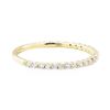 Image 1 : 0.18 ctw Diamond Ring - 18KT Yellow Gold