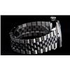 Image 7 : Rolex Mens Stainless Steel Gray Diamond & Ruby Datejust Wristwatch