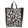 Image 5 : Celine Leopard Printed Jute Vertical Cabas Tote Bag