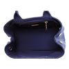 Image 8 : Prada Dark Blue Canvas Small Canapa Tote Bag