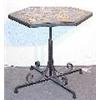 Image 1 : Tile Top Wrought Iron Stand