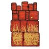 Image 1 : Moshe Castel- Gold embossed serigraph  "Prayer at the Wall"