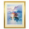 Image 1 : H. Leung, "Twilight Mist" Framed Limited Edition, Numbered 53/100 and Hand Signed with Letter of Aut