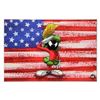 Image 1 : Looney Tunes, "Patriotic Series: Marvin" Numbered Limited Edition on Canvas with COA. This piece com