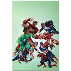 Marvel Comics  New Thunderbolts #3  Numbered Limited Edition Giclee on Canvas by Tom Grummett with C