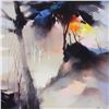 Image 2 : H. Leung, "Wakening Day" Hand Embellished Limited Edition, Numbered 3/100 and Hand Signed with Lette