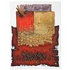 Image 1 : Moshe Castel- Gold embossed serigraph  "Shofar above Lion's Gate"