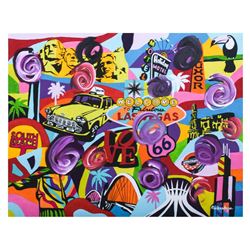 Nastya Rovenskaya- Mixed Media "Casino Life"