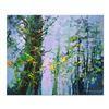 Image 1 : Thomas Leung, "Summer Woods" Original Oil Painting on Canvas Board, Hand Signed with Certificate of 