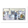 Image 1 : Bizarro! "Bank" Numbered Limited Edition Hand Signed by creator Dan Piraro; Letter of Authenticity.