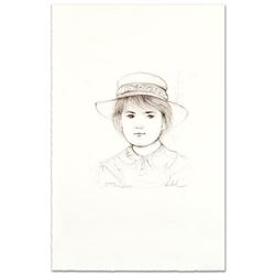 "Kirk" Limited Edition Lithograph by Edna Hibel (1917-2014), Numbered and Hand Signed with Certifica