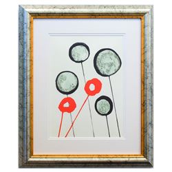 Alexander Calder- Lithograph "DLM156 - Ballons"