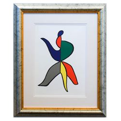 Alexander Calder- Lithograph "DLM141 - Sabot et bonnet phrygien II"