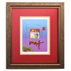 Image 1 : Peter Max- Original Mixed Media "Umbrella Man 2005 Ver. I #297"