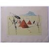 Image 2 : Salvador Dali- Original Etching with color by stencil "Gad"