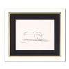 Image 1 : Wyland, "Whale Tail" Framed Original Sketch, Hand Signed with Certificate of Authenticity.