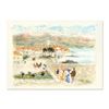 Image 1 : Urbain Huchet, "Seaside" Limited Edition Lithograph, Numbered and Hand Signed.