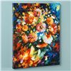 Image 3 : Leonid Afremov (1955-2019) "Magic Bouquet" Limited Edition Giclee on Canvas, Numbered and Signed. Th
