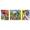 Image 1 : Ben Avram- Original Serigraph "Peace and Happiness"