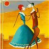 Image 2 : Ester Myatlov, "Arabian Nights" Limited Edition Serigraph, Numbered and Hand Signed with Certificate