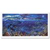 Image 1 : "From Sea to Shining Sea" Limited Edition Embossed Mixed Media (39" x 22.5") by Robert Lyn Nelson. N