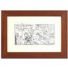 Image 1 : Bizarro! "Accupuncher" is a Framed Original Pen & Ink Drawing by Dan Piraro, Hand Signed by the Arti