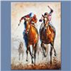 Image 1 : Leonid Afremov (1955-2019) "Contenders" Limited Edition Giclee on Canvas, Numbered and Signed. This 