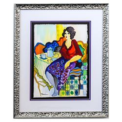 Patricia Govezensky- Original Watercolor "Amelie"