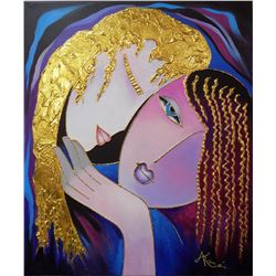 ARBE- Acrylic and Mixed Media on Canvas "Little Sister"
