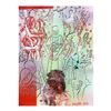 Image 1 : Mark Kostabi "Till Text Do We Part" Hand Signed Original Artwork with COA.