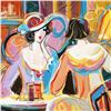 Image 2 : Isaac Maimon, "Special Moments Like These" Original Acrylic Painting, Hand Signed with Certificate o