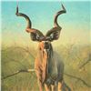 Image 2 : Peter Darro (1917-1997), "Pronghorns" Limited Edition Lithograph, Numbered and Hand Signed with Lett