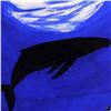 Image 2 : Wyland -"Whale" Framed Original Watercolor Painting, Hand Signed with Certificate of Authenticity.