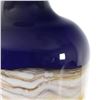 Image 2 : "Small Amethyst Closed Urn" Hand Blown Glass Vase Sculpture, Hand Signed by GartnerBlade Glass.