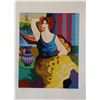 Image 1 : Patricia Govezensky- Original Serigraph on Paper "Gloria"