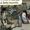 Image 2 : Bizarro! "Old West Doc" Numbered Limited Edition Hand Signed by creator Dan Piraro; Letter of Authen