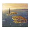 Image 1 : "Ellis Island, Fall" Limited Edition Mixed Media by Alexander Chen, Numbered and Hand Signed with Ce