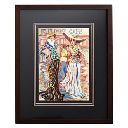 Patricia Govezensky- Original Watercolor "Adeline & Alix"
