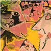Image 2 : Ringo Daniel Funes, (Protege of Andy Warhol's Apprentice, Steve Kaufman), "Farmer and His Cow" One-o