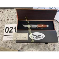 Falkner Buffalo Bill Bowie knife & Case