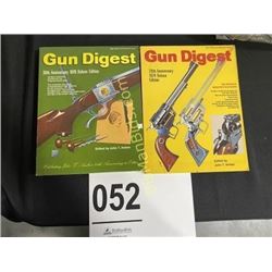 Lot of 2 Books - 1976 Gun Digest & 1974 Gun Digest