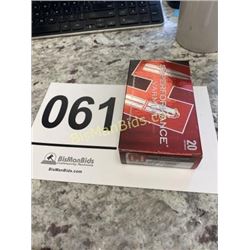 20 Rounds of Hornady 22-250 REM 50 gr V-MAX