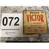 Image 1 : Vintage Shotgun Shells & Box Peters Victor US