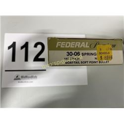 20 Rounds of Federal Premium 30-06 Springfield