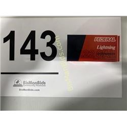 50 Rounds of Federal Lightning .22 LR High