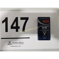 50 Rounds of CCI 22 LR Segmented HP Subsonic Ammo
